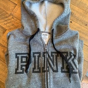 Grey & white marble look  "PINK " Sweatshirt